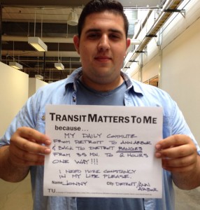 Jonny wants a consistent commute
