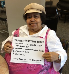 Marcia Yakes fought for reliable affordable bus service for decades, before passing away in September 2015.
