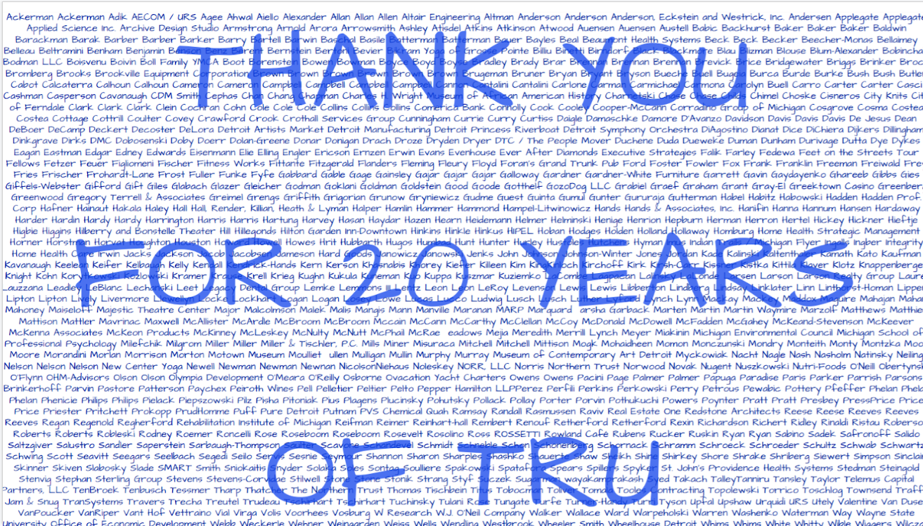 TRU Thanks
