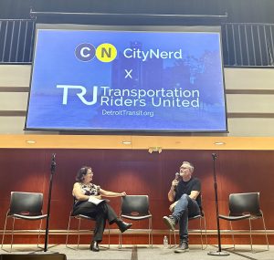 Ray and Megan on Stage