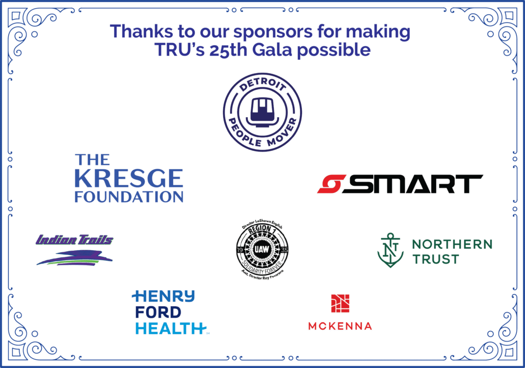 TRU's 25th Anniversary Gala Sponsors