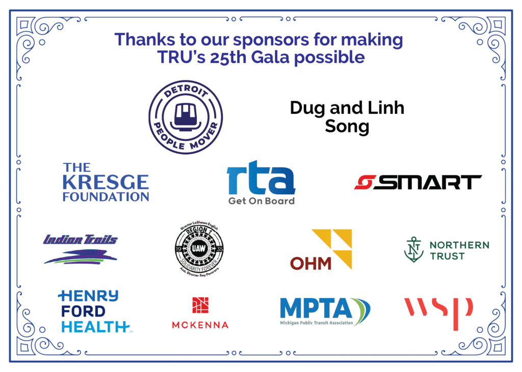 TRU's 25th Anniversary Gala Sponsors