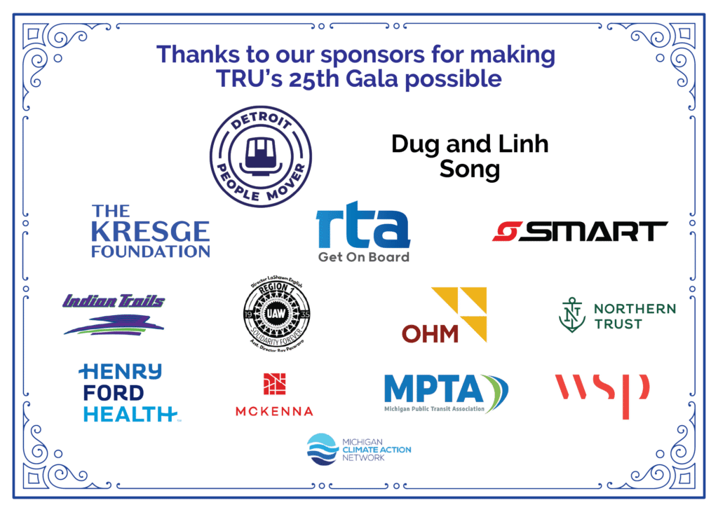 TRU's 25th Anniversary Gala Sponsors