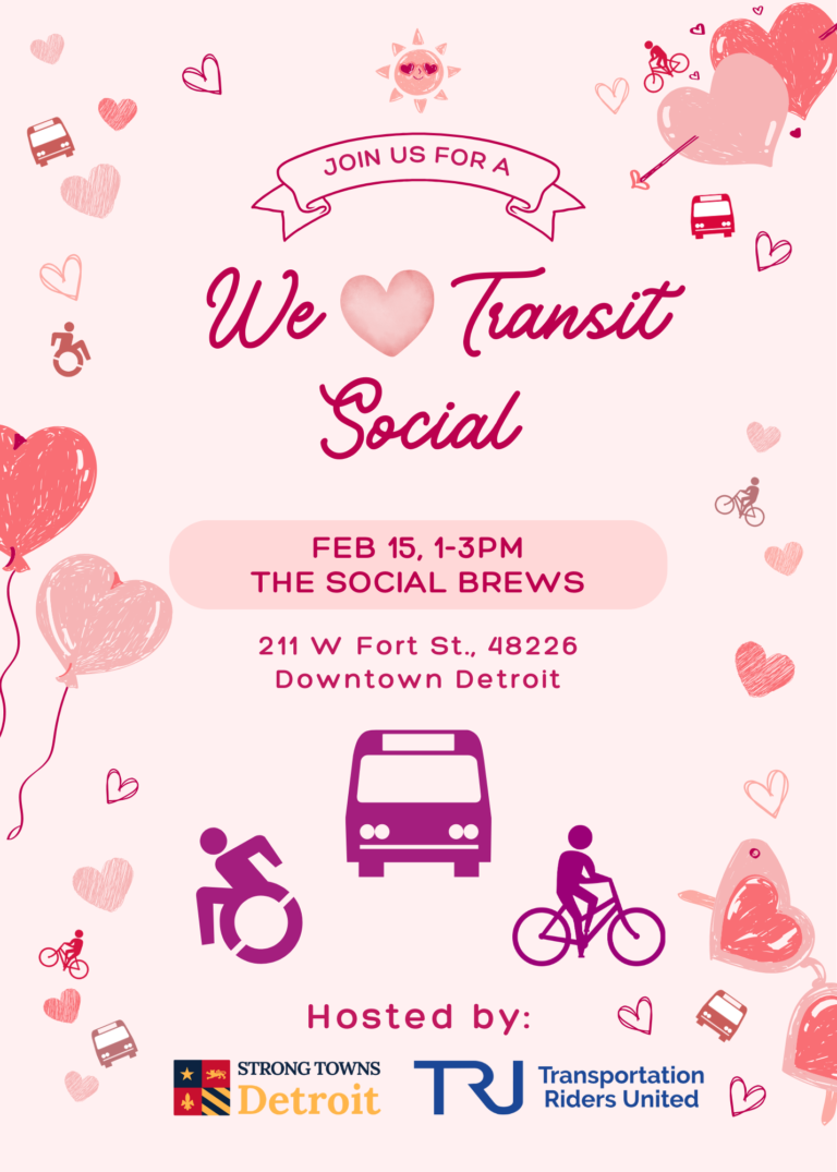 trong Towns and TRU at The Social Brews in Downtown Detroit (211 W Fort St., Detroit MI, 48226) to enjoy food and drinks, Sunday, February 15th from 1p-3p.